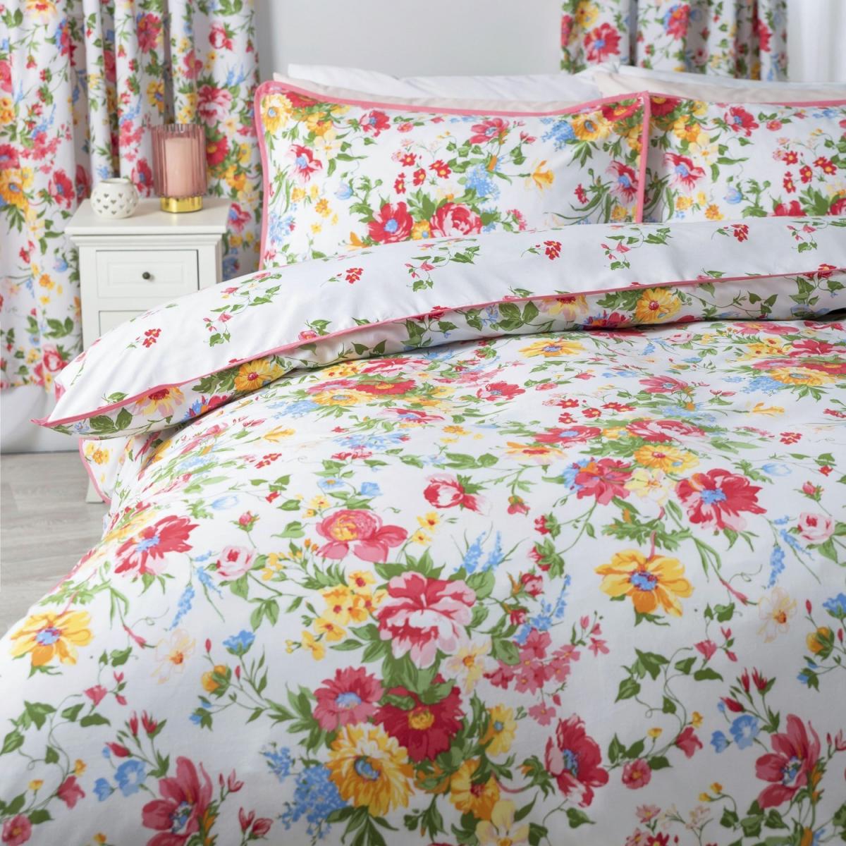 Mia Single Duvet Cover Set - BM357 - Multicoloured / Double