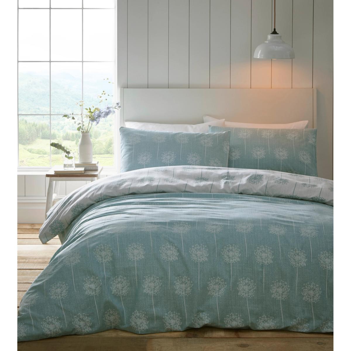 Silhouette Duvet And Pillowcase Set - Grey / Single – image 4