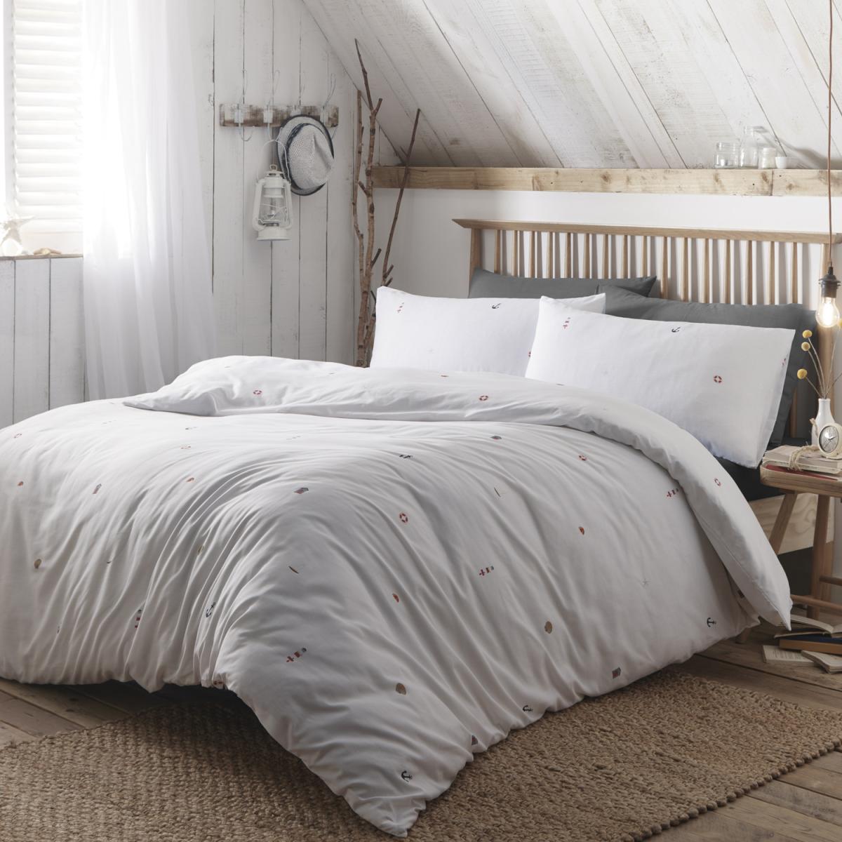 Harbour Duvet Set - Multi / Single – image 3