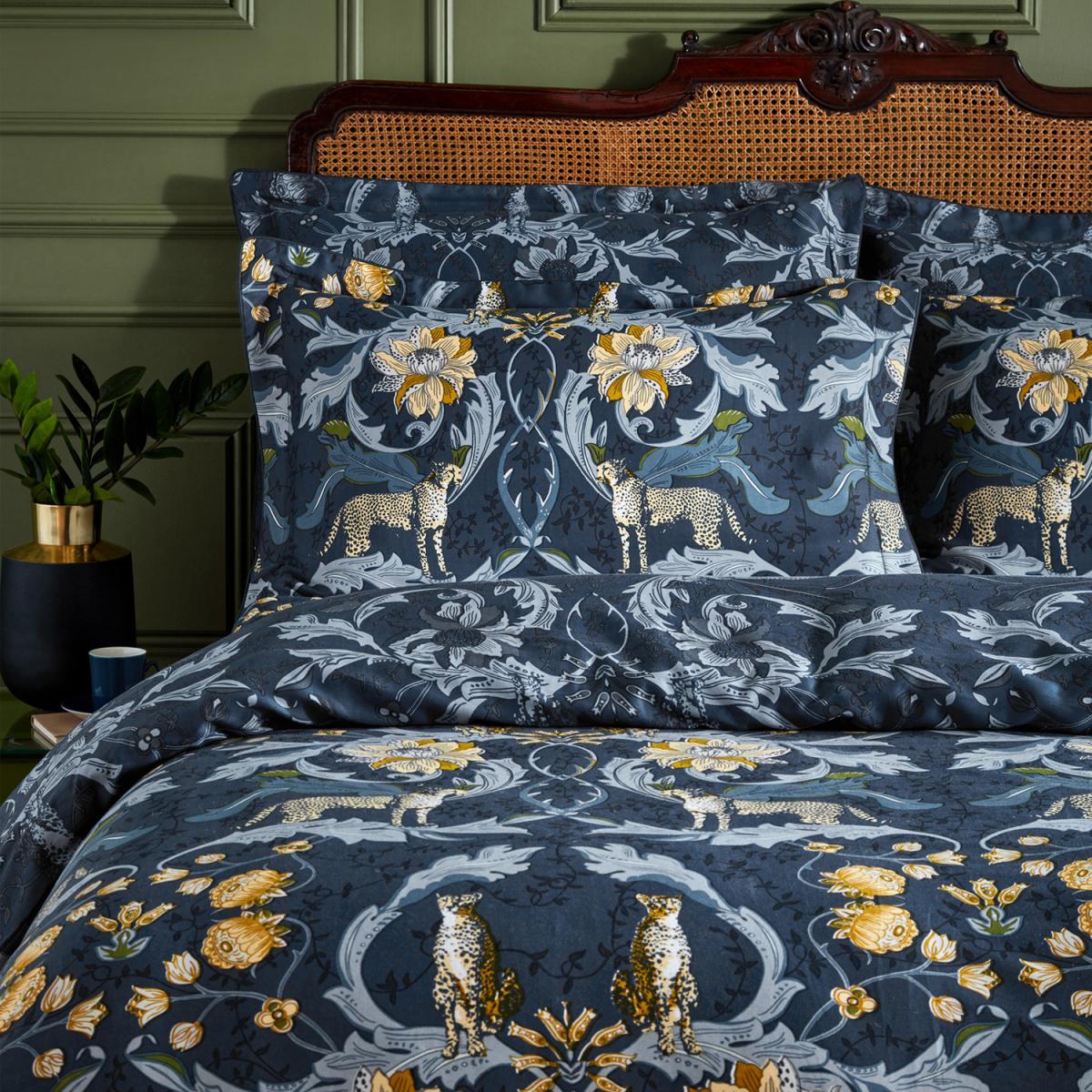 Cheetah Floral Duvet Cover Set - Single – image 5
