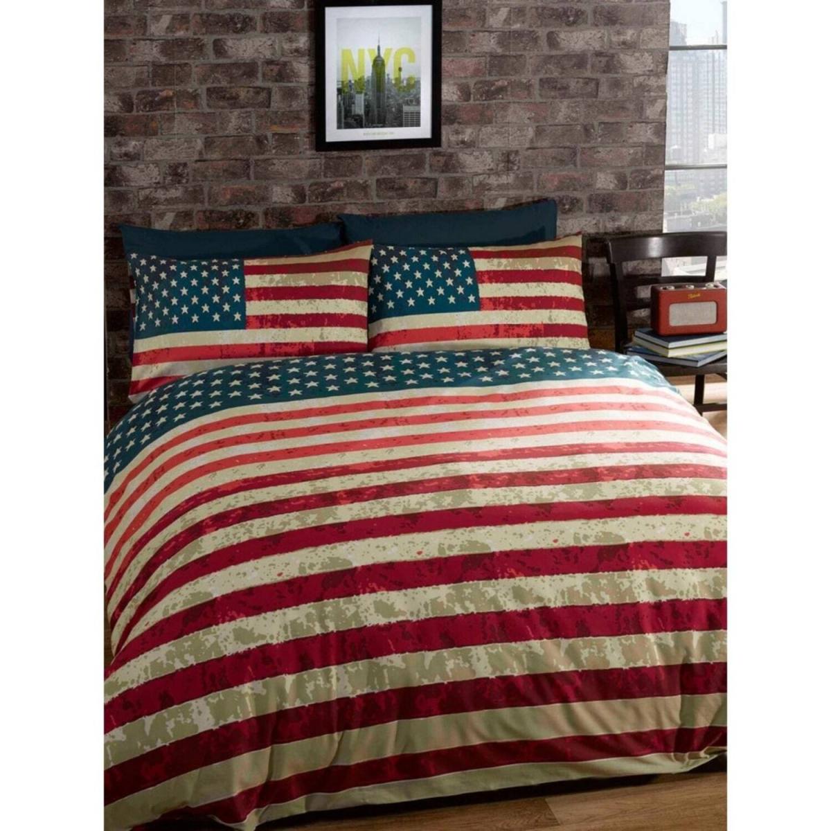 New York Skyline Duvet Cover Set - Multicoloured / Single – image 3