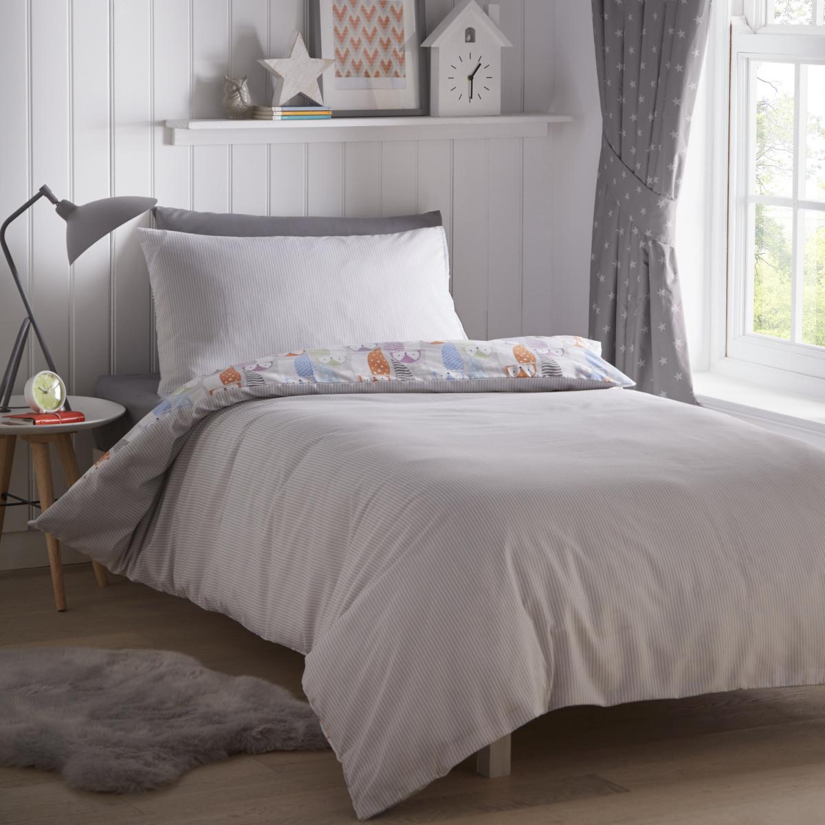 Owls Single Duvet Set - Multi – image 2