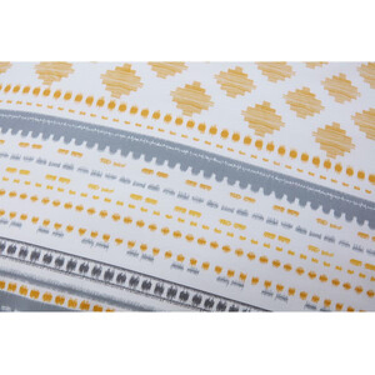 Samara Tribal Duvet Cover and Pillowcase Set - Ochre / Single – image 8
