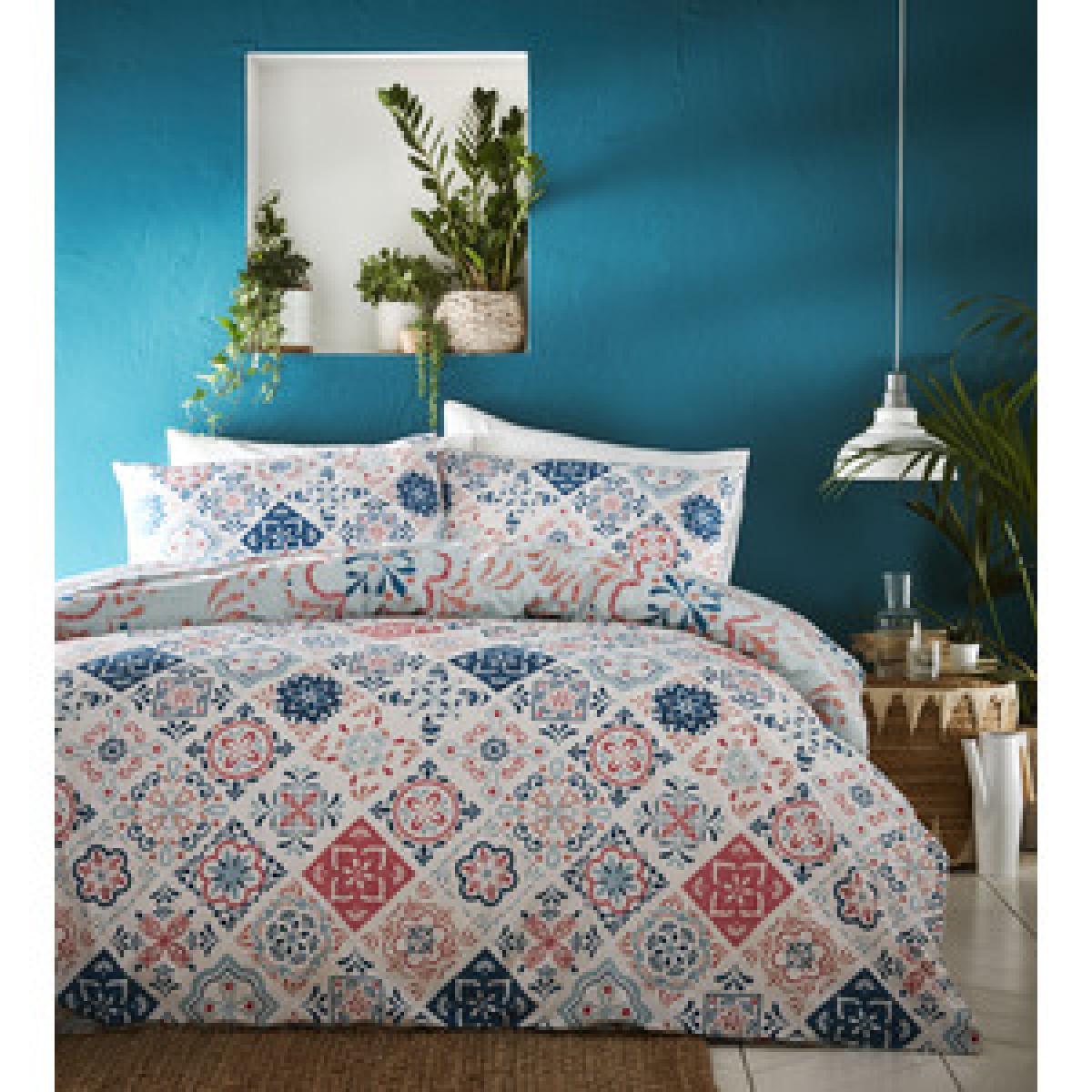 Morocco Duvet And Pillowcase Set - Yellow / Single – image 4