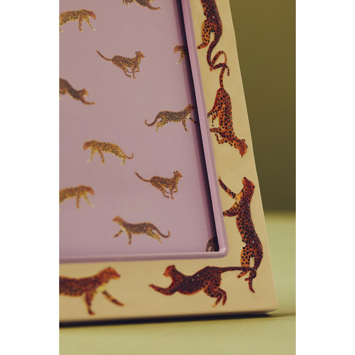 Marwa Leopard Ivory Resin Picture Frame – image 4