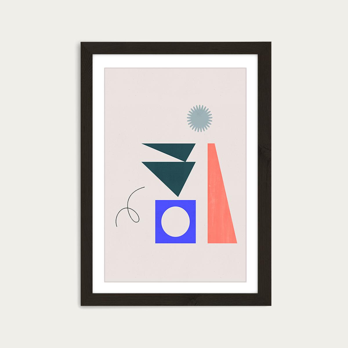Moment Art Print Black Frame – image 1