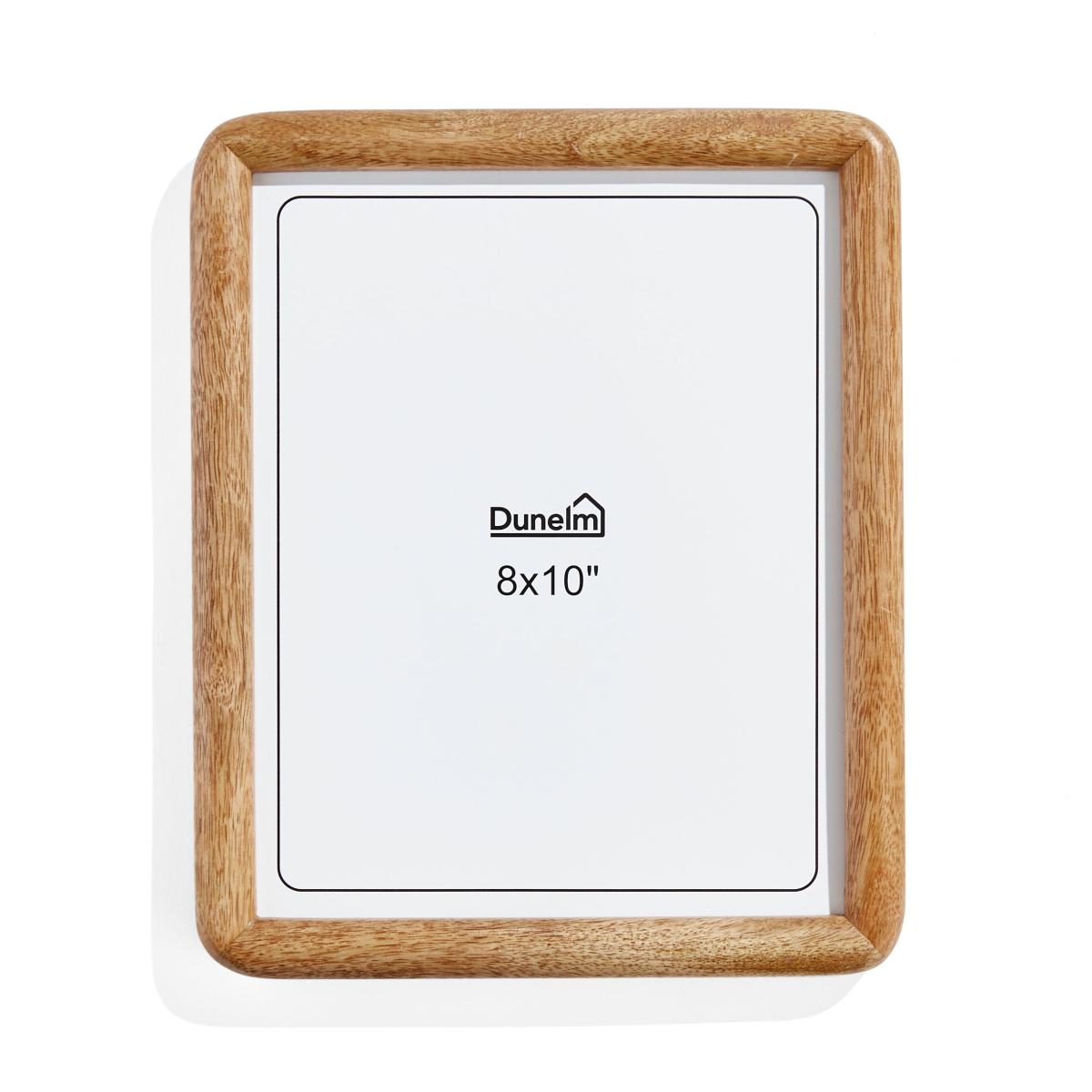 Rounded Edge Solid Wood Photo Frame Wood (Brown) – image 4