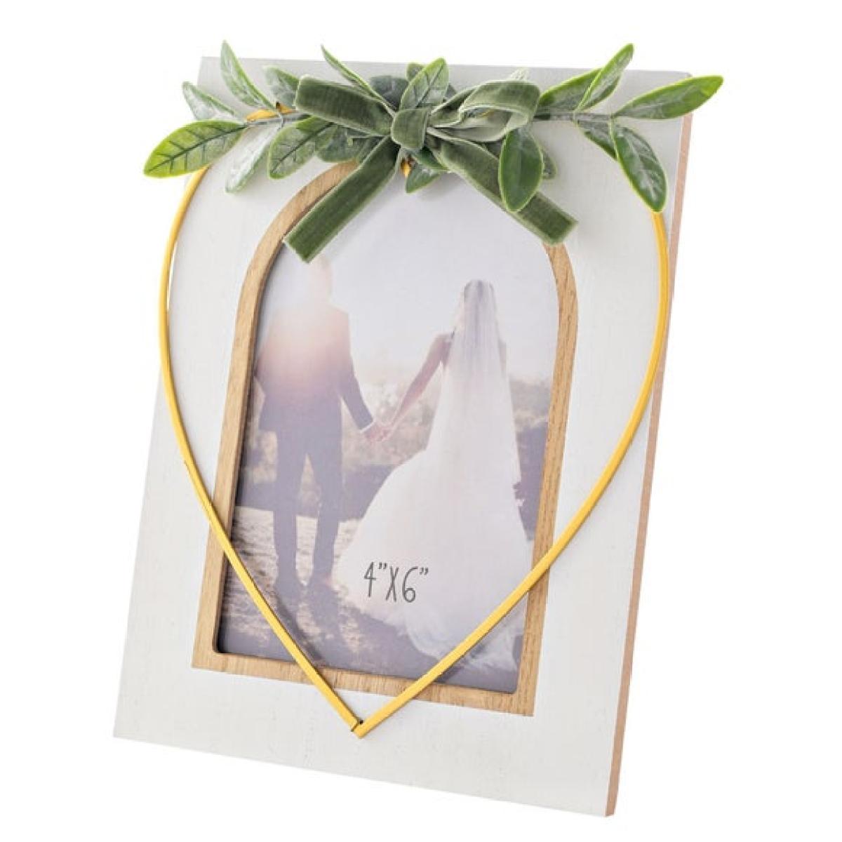 Love Story Gold Heart Photo Frame – image 3