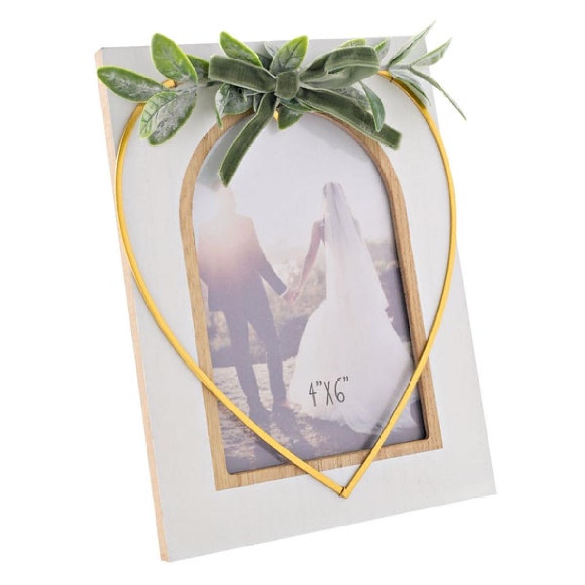 Love Story Gold Heart Photo Frame – image 4