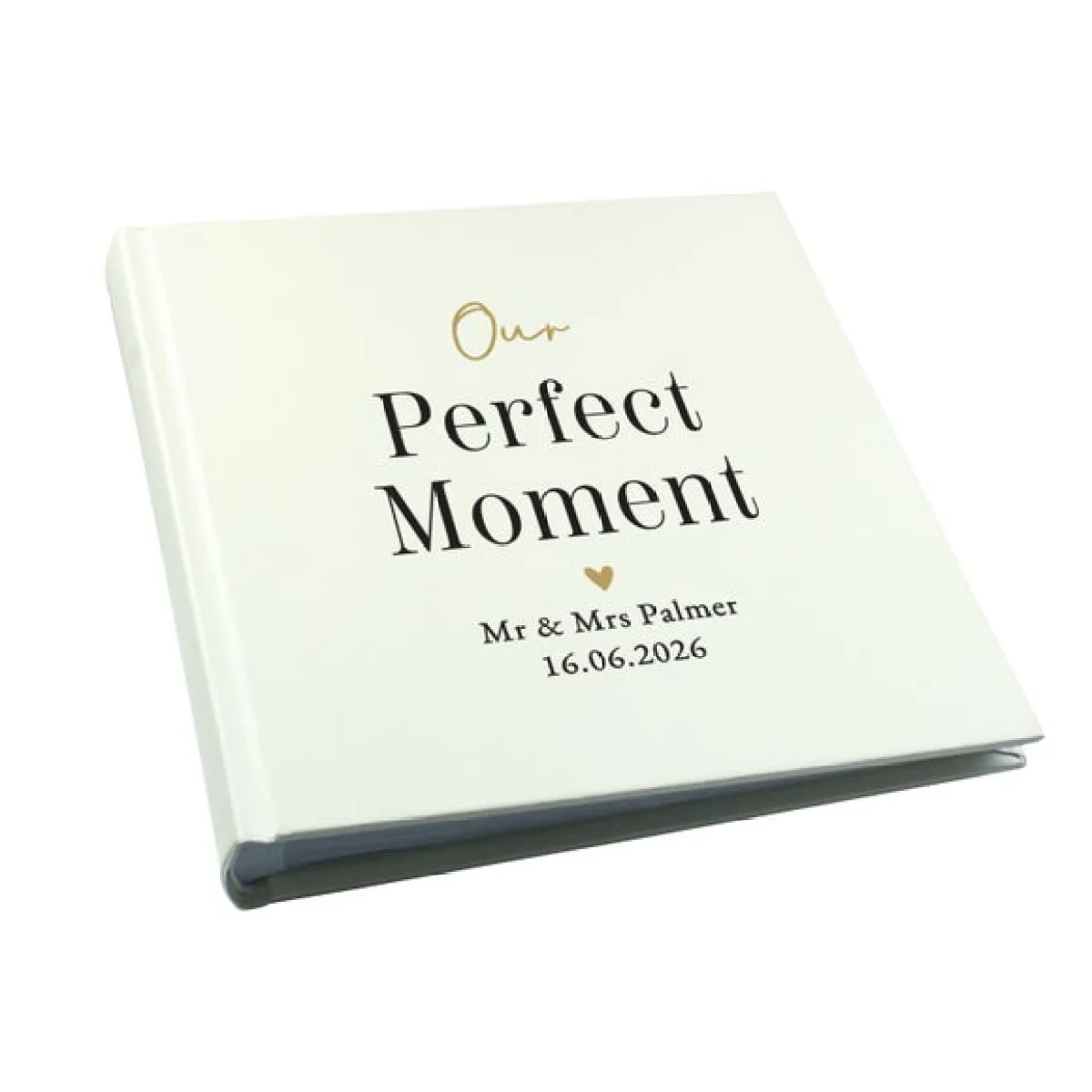 Personalised Free Text Square Wedding Photo Album – image 5