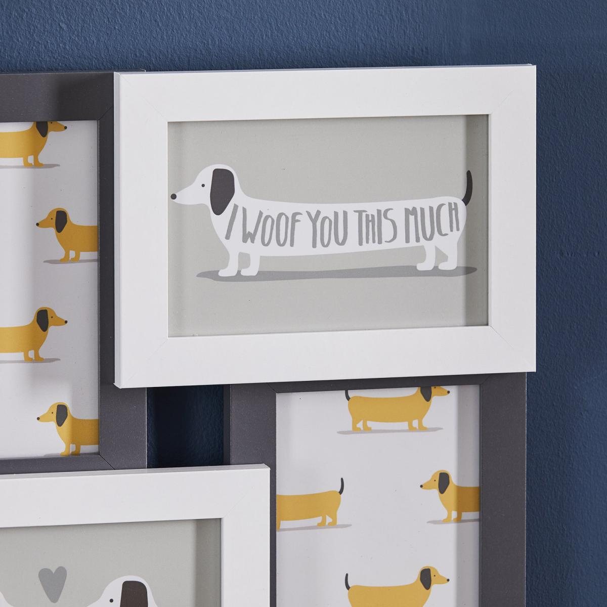 Sausage Dog Multi App Photo Frame MultiColoured – image 2