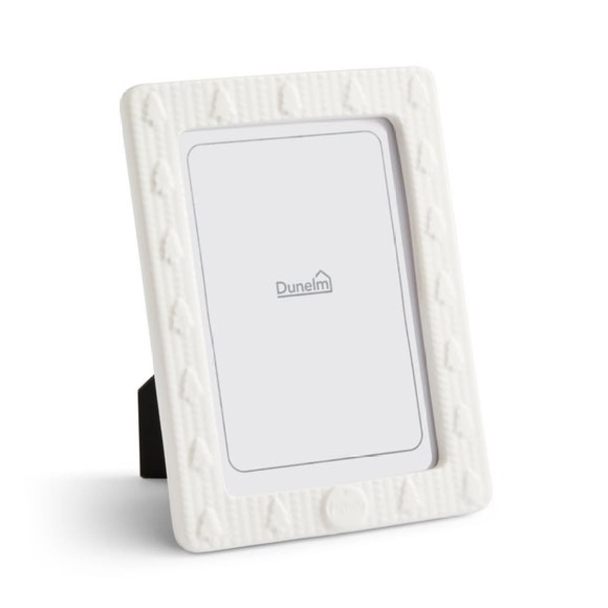 Knitted Texture Family Ceramic Photo Frame – image 3