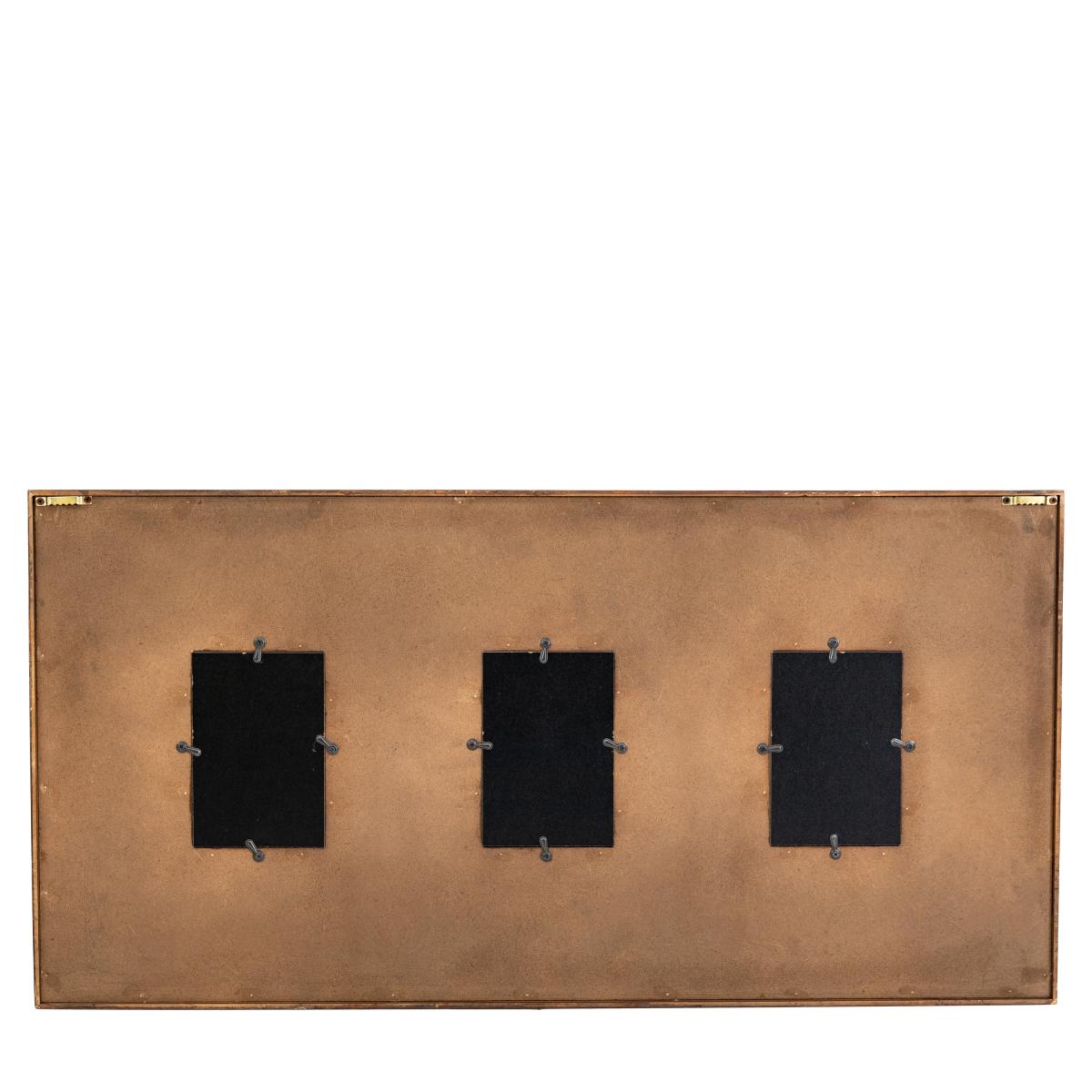 Ingleby 3 Aperture Strand Photo Frame 6" x 4" (15cm x 10cm) Brown – image 5