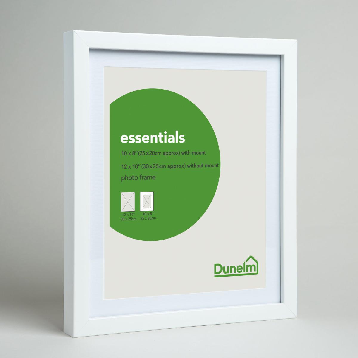 Essentials Photo Frame 10" x 8" (25cm x 20cm) Black – image 3