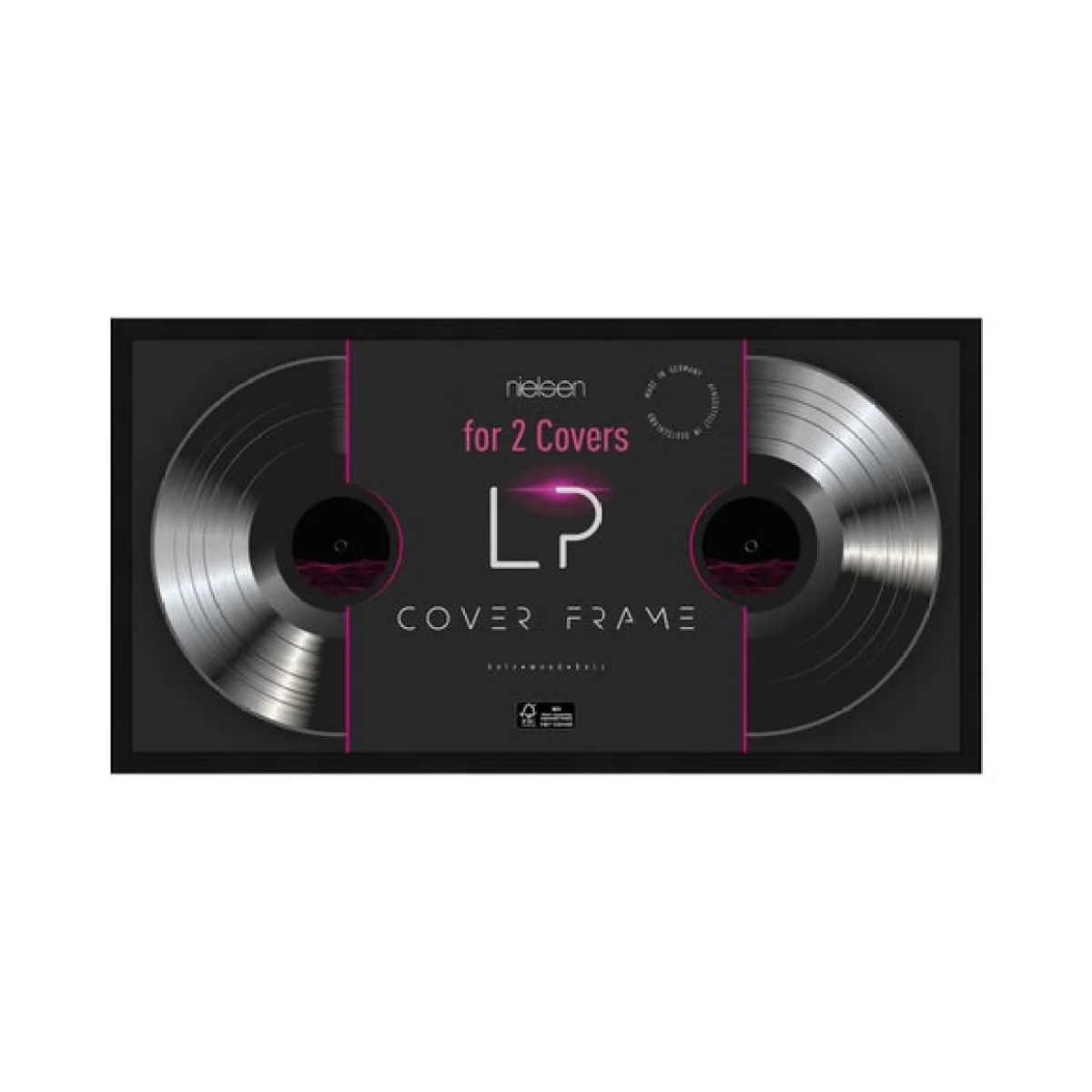 Nielsen Quadrum Double Vinyl Frame – image 2