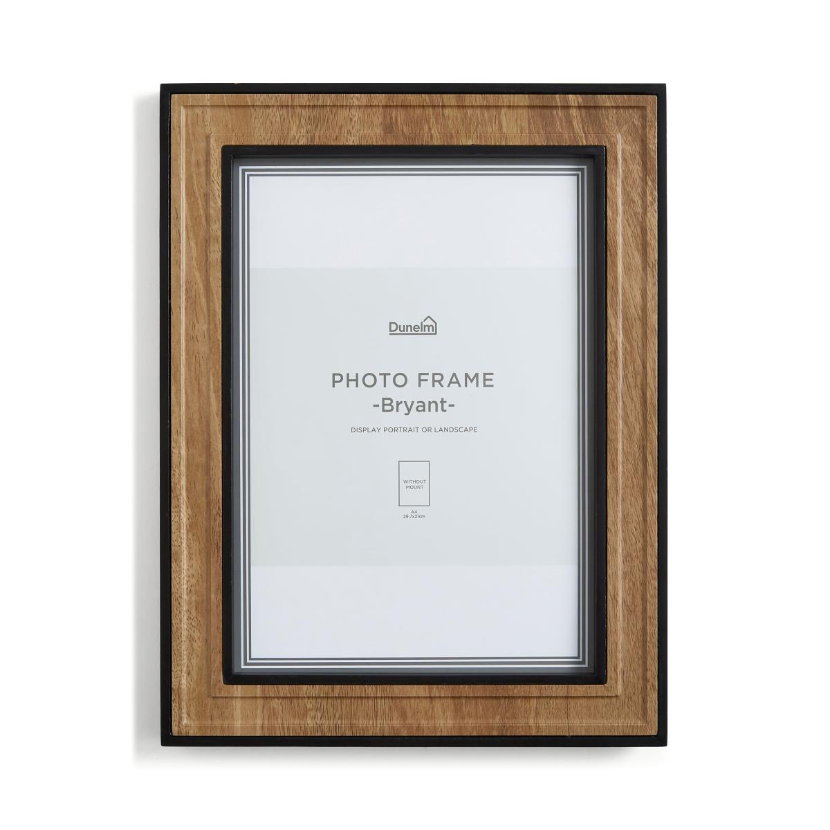 Bryant Natural and Black Photo Frame Black and Natural – image 3