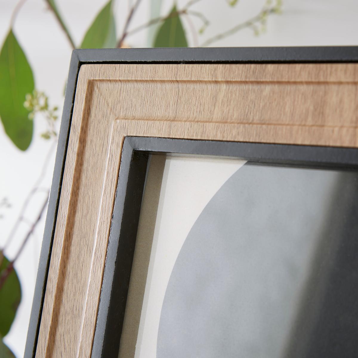 Bryant Natural and Black Photo Frame Black and Natural – image 1