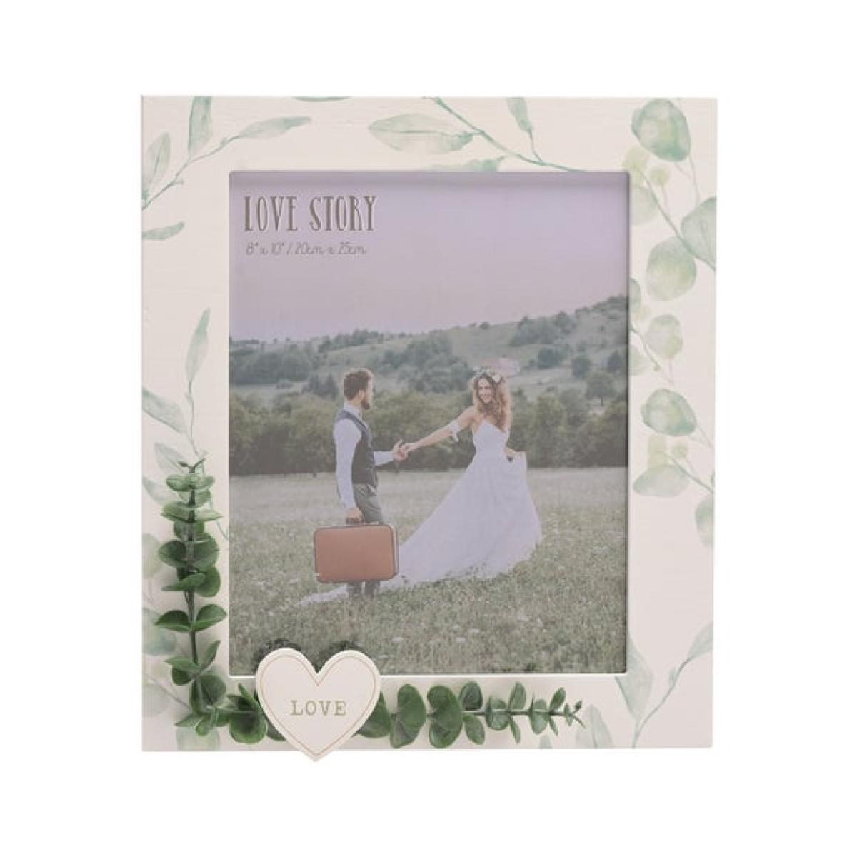 Love Story Our Love Story Botanical Photo Frame – image 3