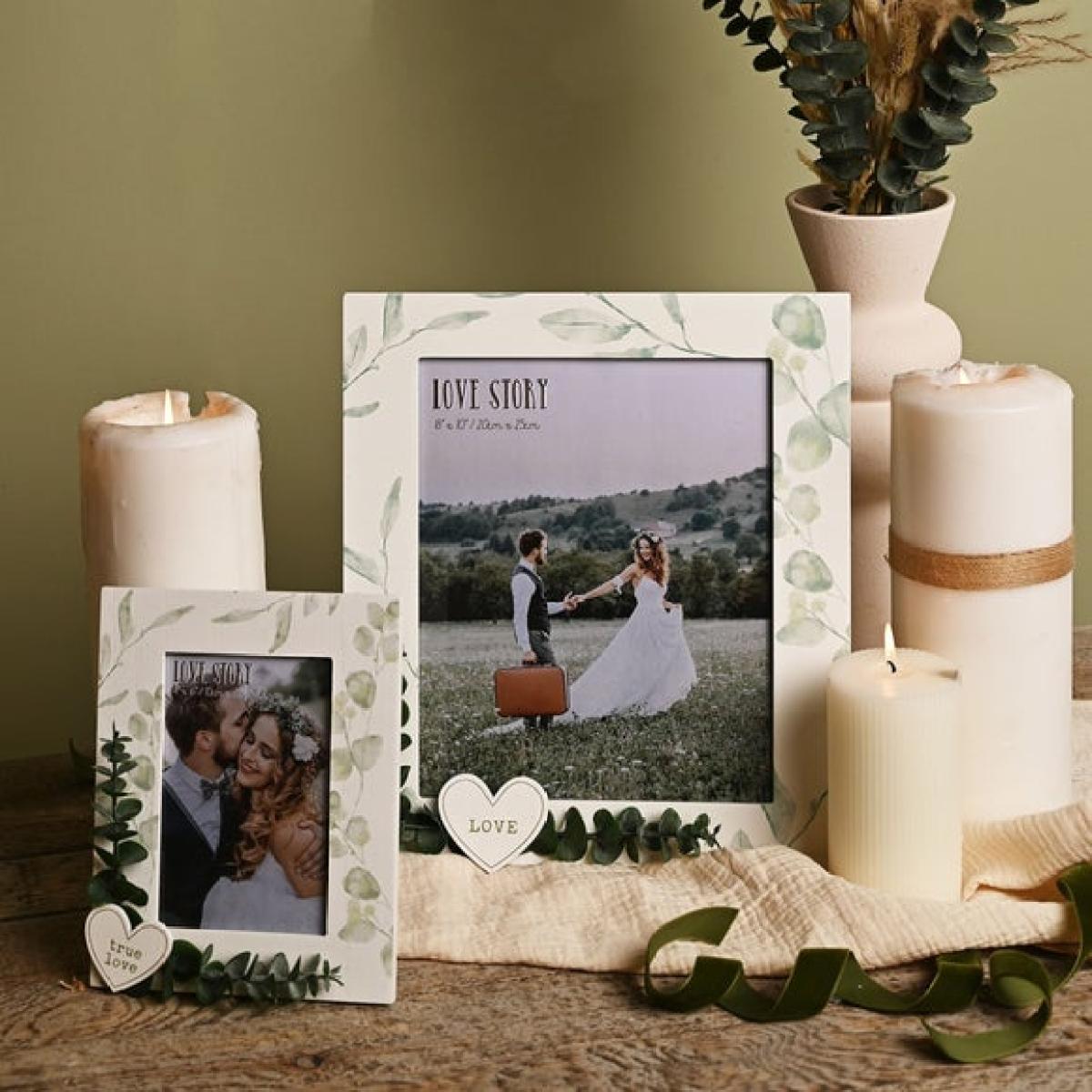 Love Story Our Love Story Botanical Photo Frame – image 5