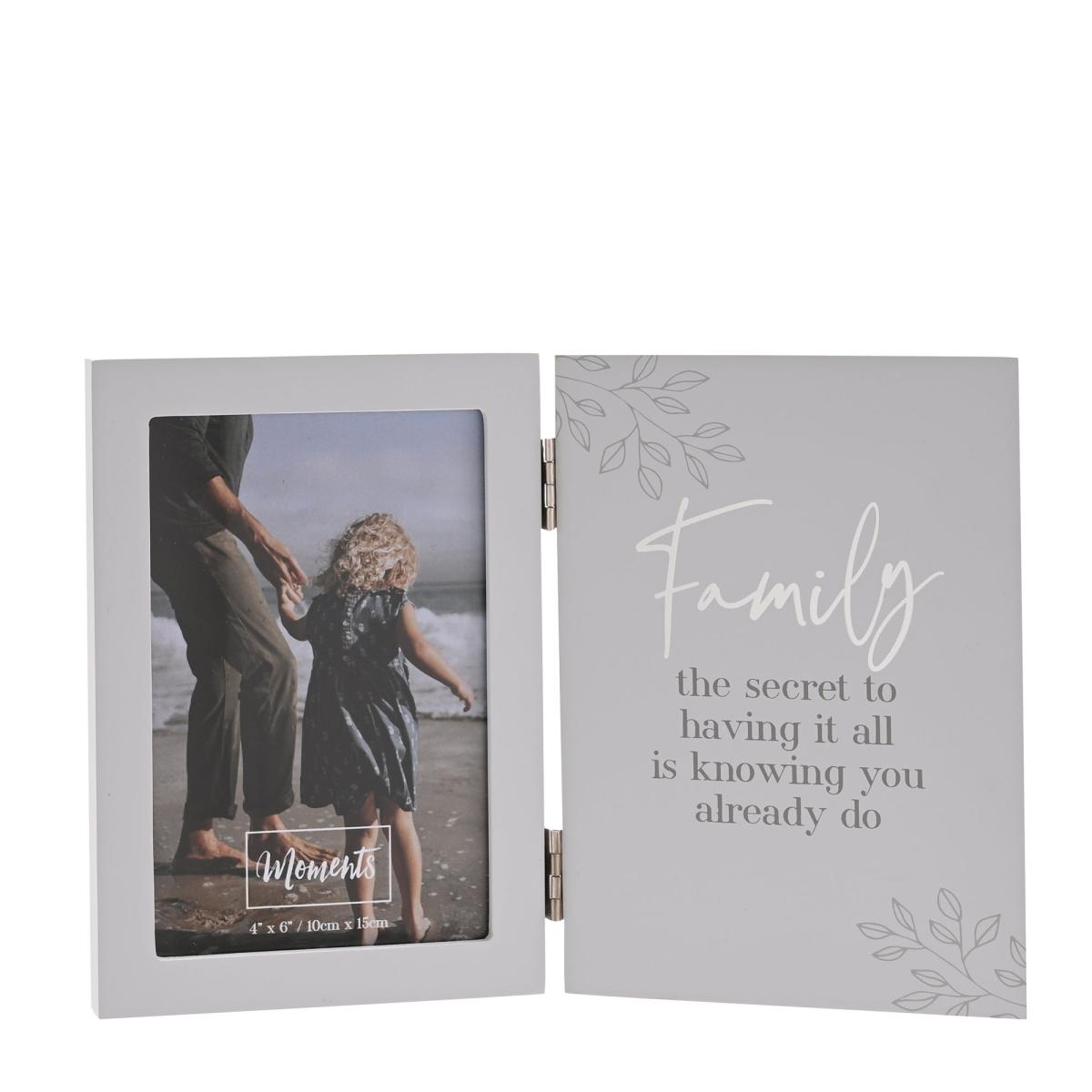 Moments Family Grey Photo Frame – image 2