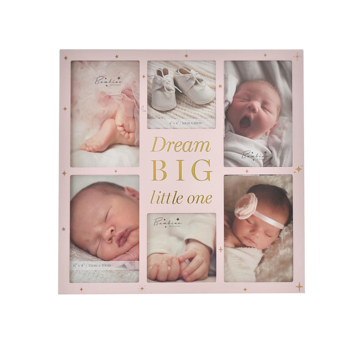 Bambino Dream Big Pink Collagephoto Frame Pink – image 2