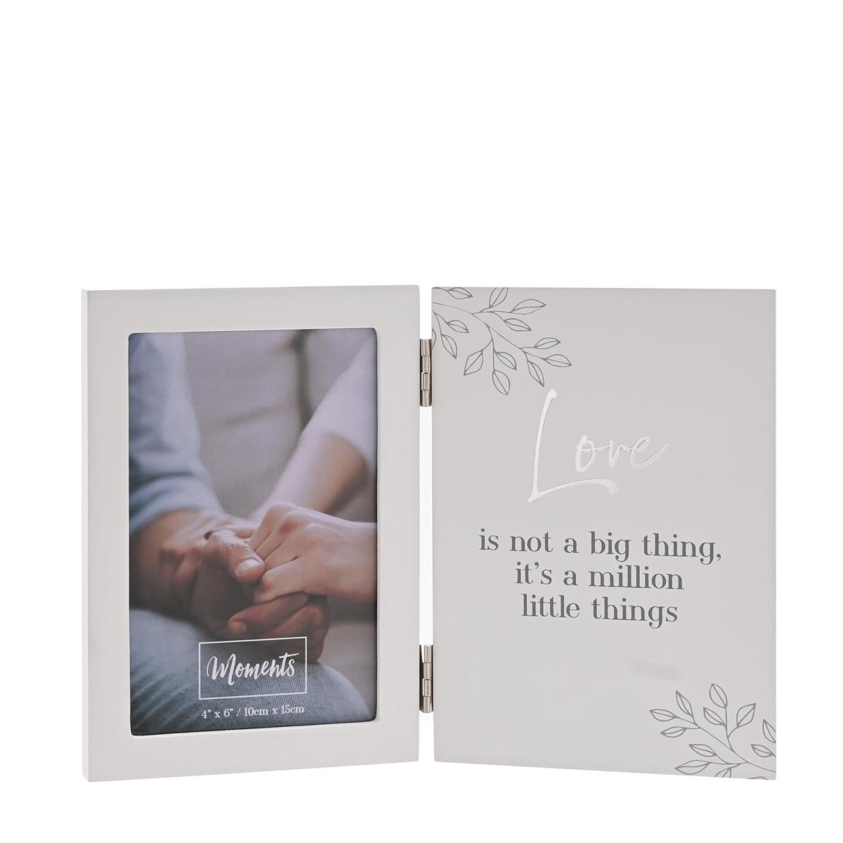 Moments Love White Photo Frame – image 2