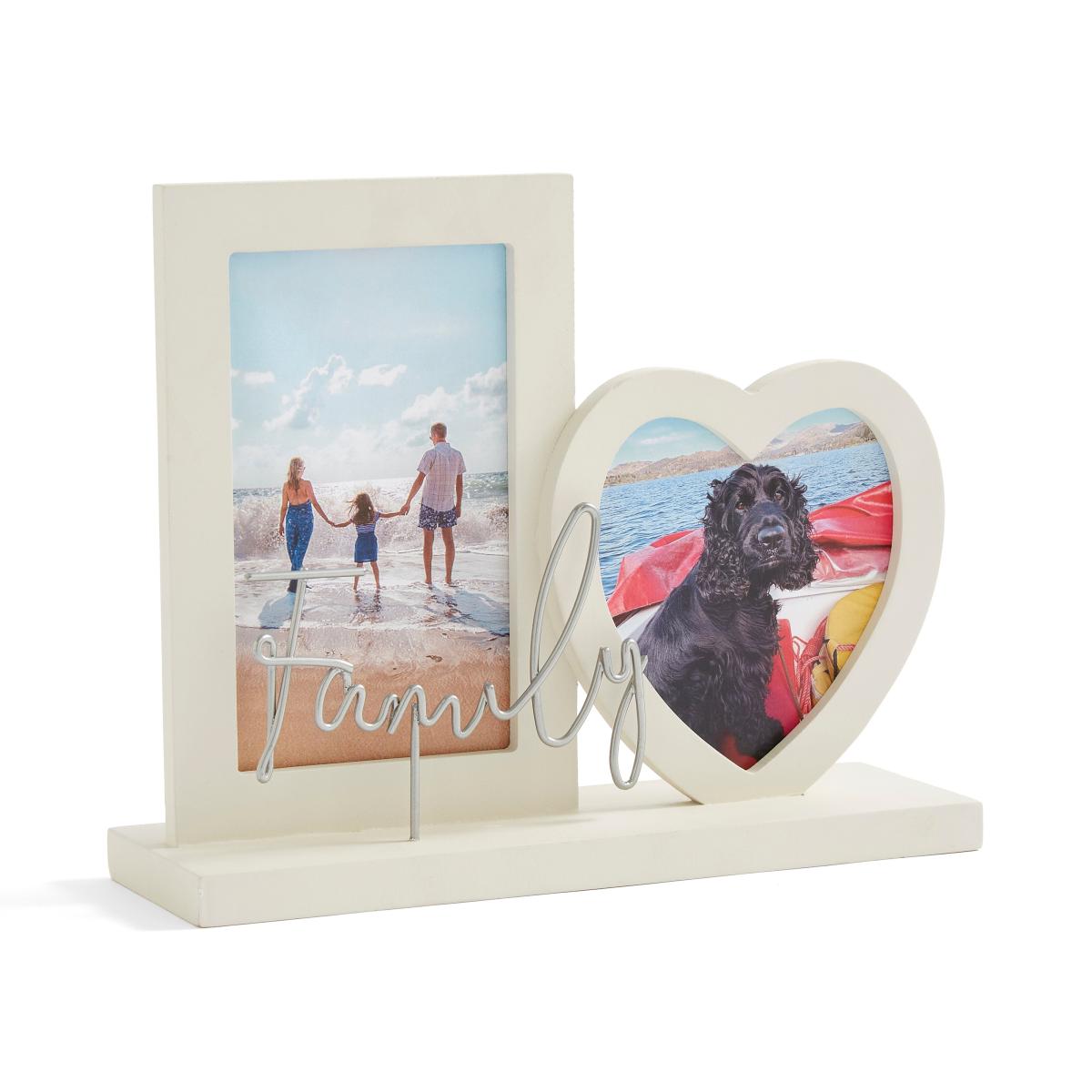 Decorative Family Photo Frame Natural – image 3