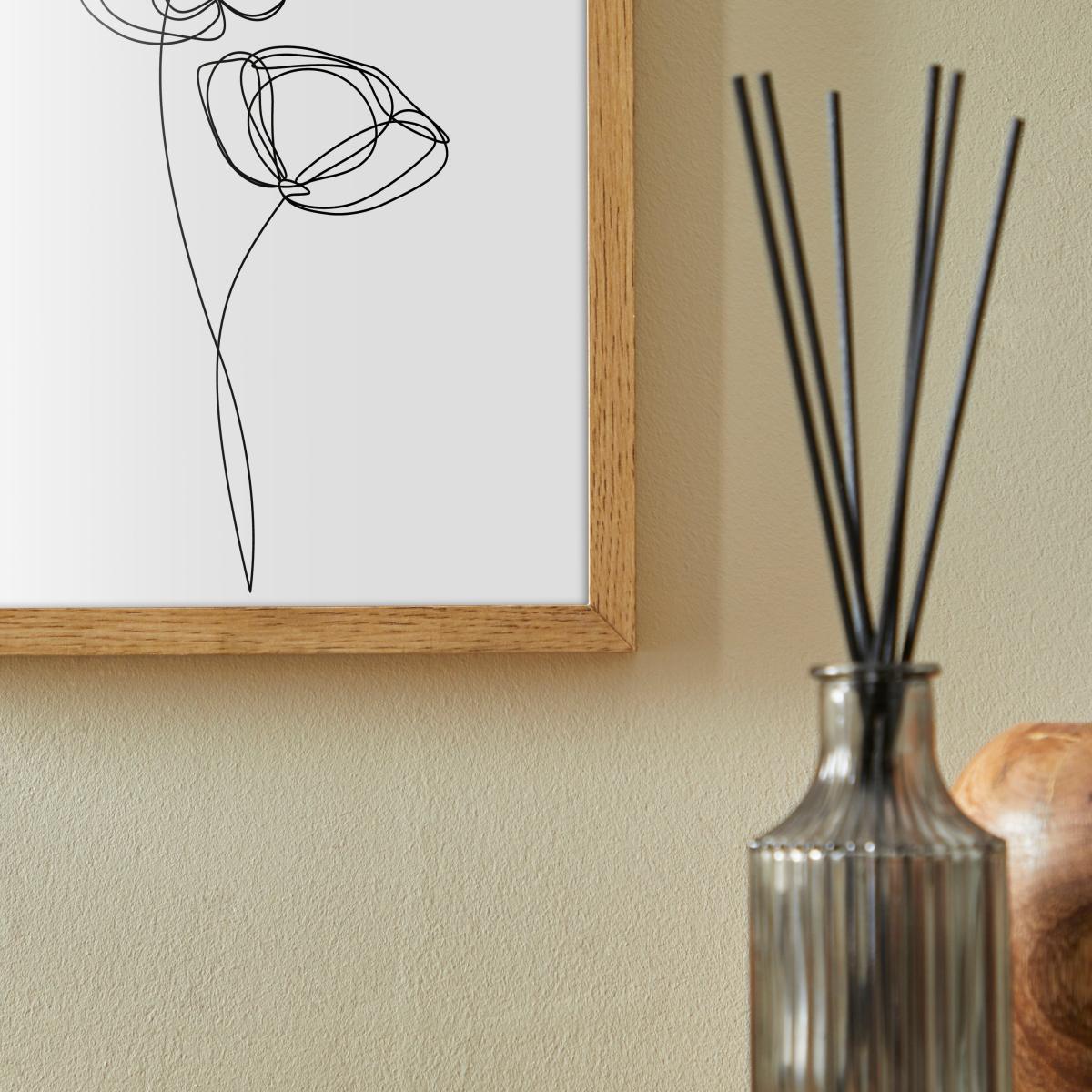 Thin Wood Photo Frame 10” x 8” (25x20cm) Natural – image 2