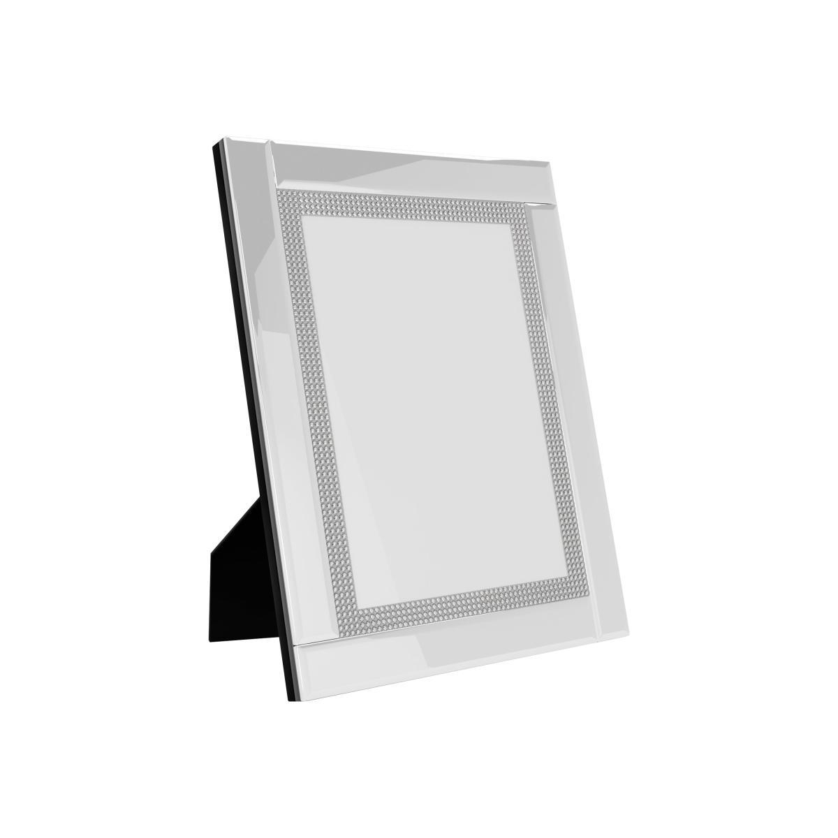 Diamonte 7x5 Photo Frame Silver – image 1