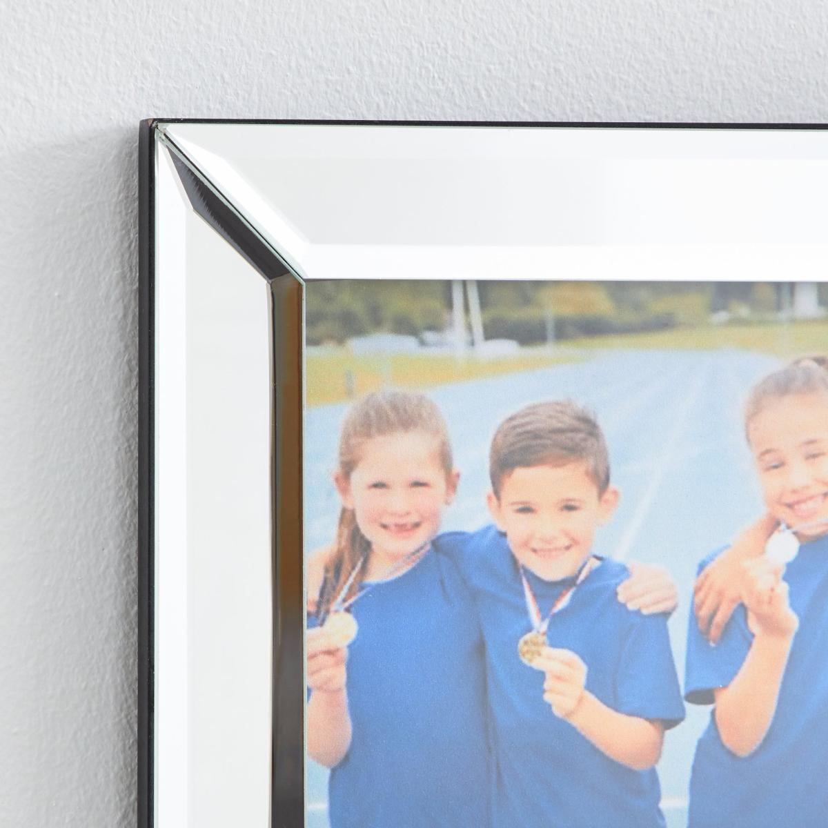 Mirrored Multi App Photo Frame Silver – image 2
