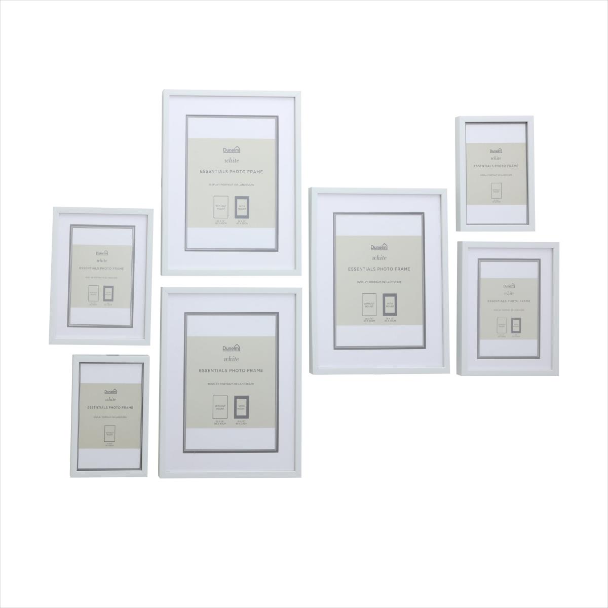 Pack of 7 Essentials Gallery Photo Frame White – image 3