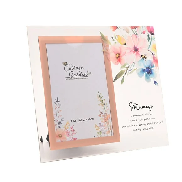 The Cottage Garden Floral Glass Photo Frame – image 2