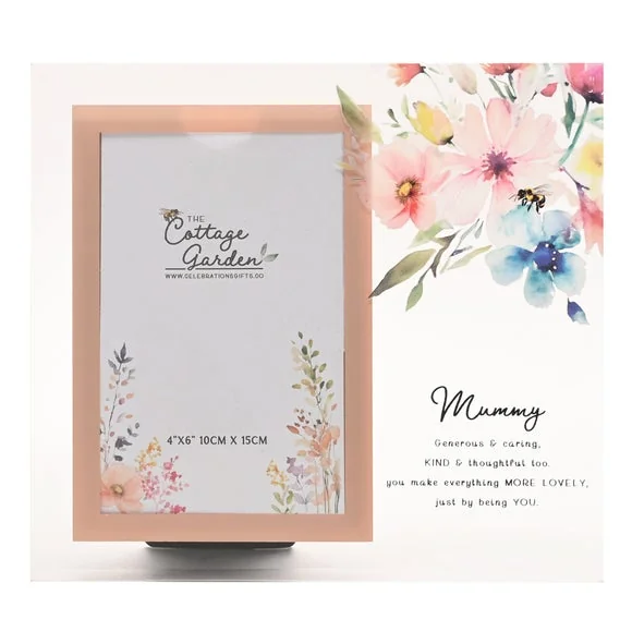 The Cottage Garden Floral Glass Photo Frame – image 3