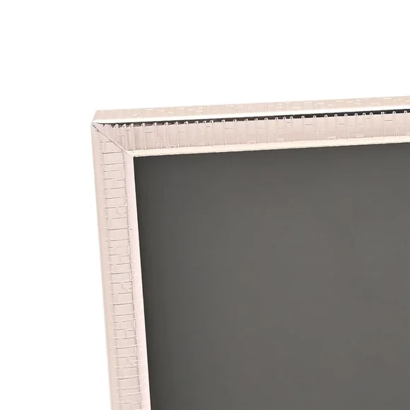 Impressions Silver Plated Thin Crackled Photo Frame – image 1