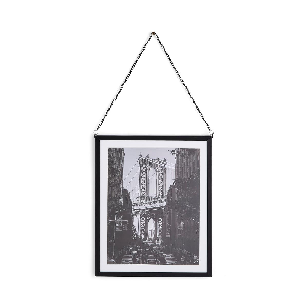 Black Hanging Chain Photo Frame 10x12 Black – image 3