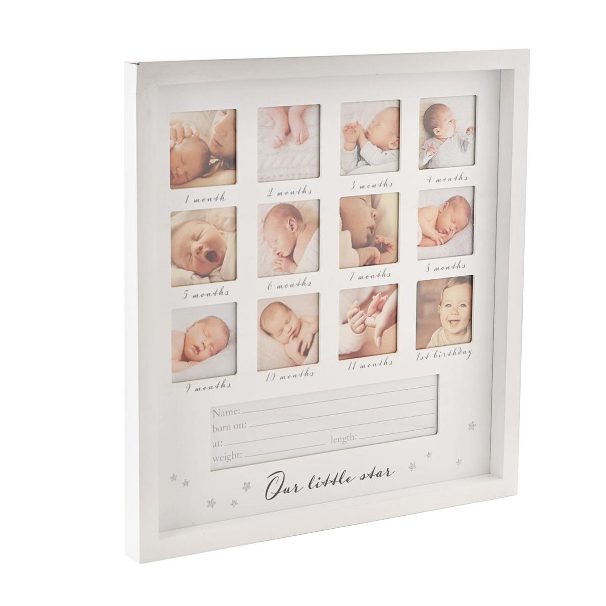 Bambino 1st Year Whitephoto Frame White – image 2