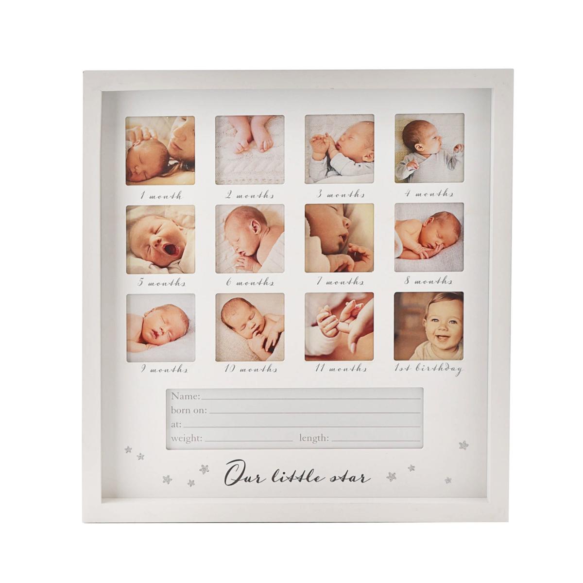 Bambino 1st Year Whitephoto Frame White – image 3