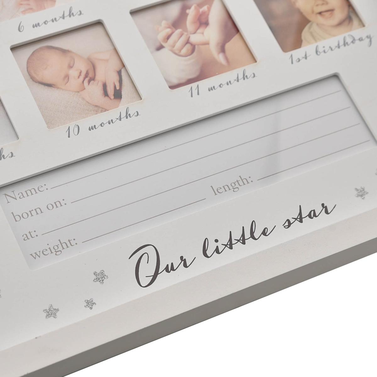 Bambino 1st Year Whitephoto Frame White – image 4