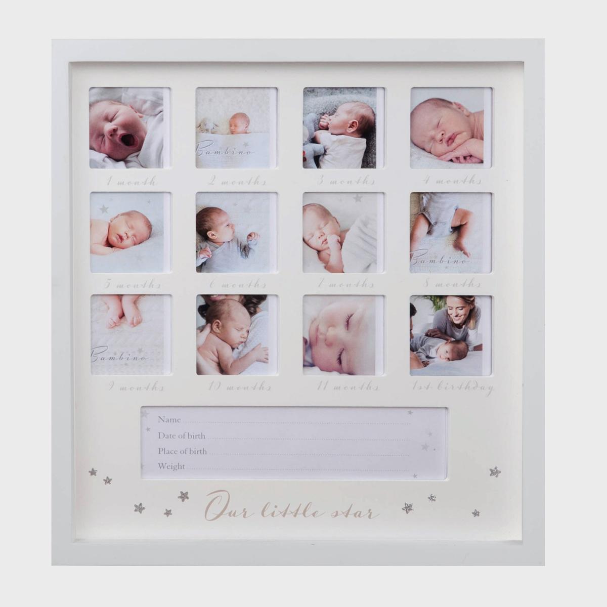 Bambino 1st Year Whitephoto Frame White – image 5