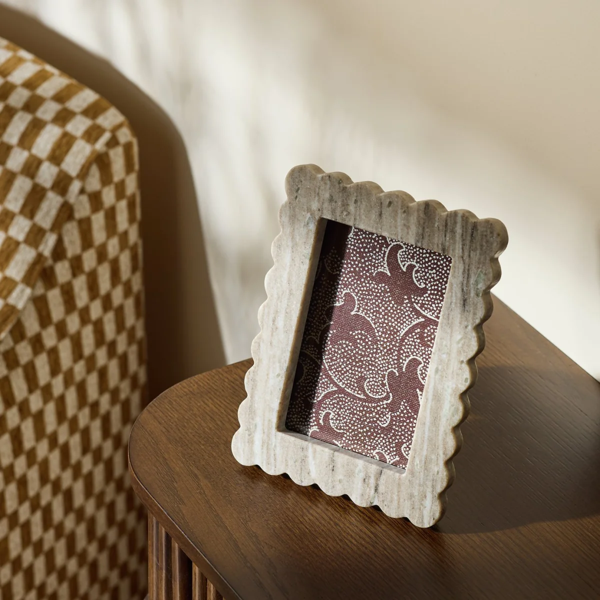 "Habitat Marble Picture Frame - 4x6""" – image 1