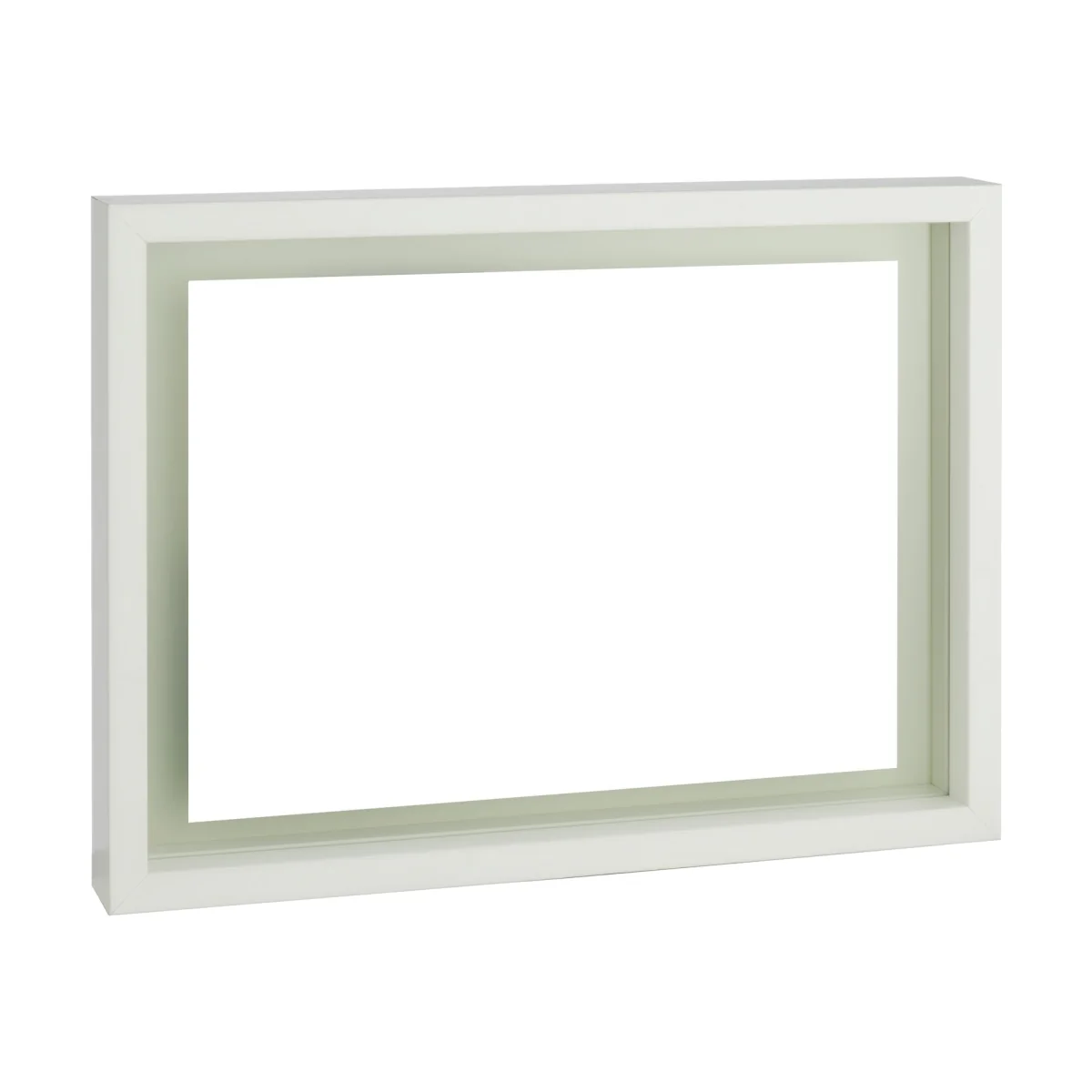 Habitat Monro Floating Photo Frame - White - 37x27cm