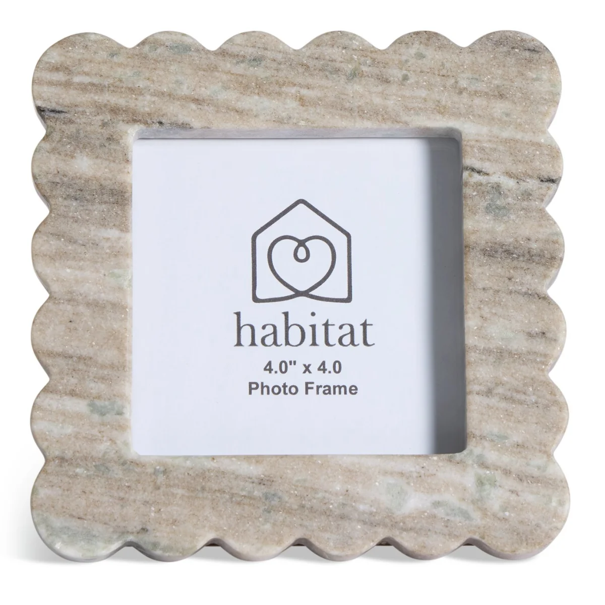 "Habitat Marble Picture Frame - 4x4""" – image 2