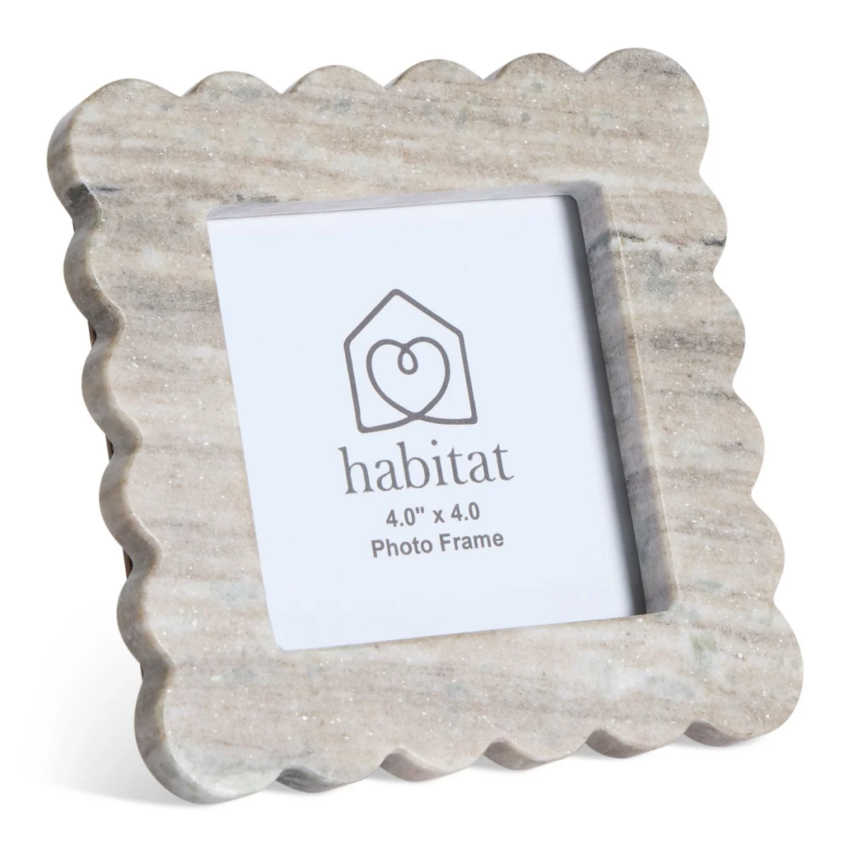 "Habitat Marble Picture Frame - 4x4""" – image 3