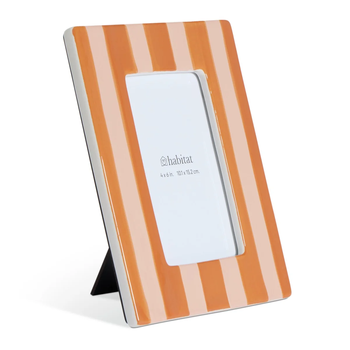 "Habitat Stripe Orange Picture Frame - 4x6""" – image 4