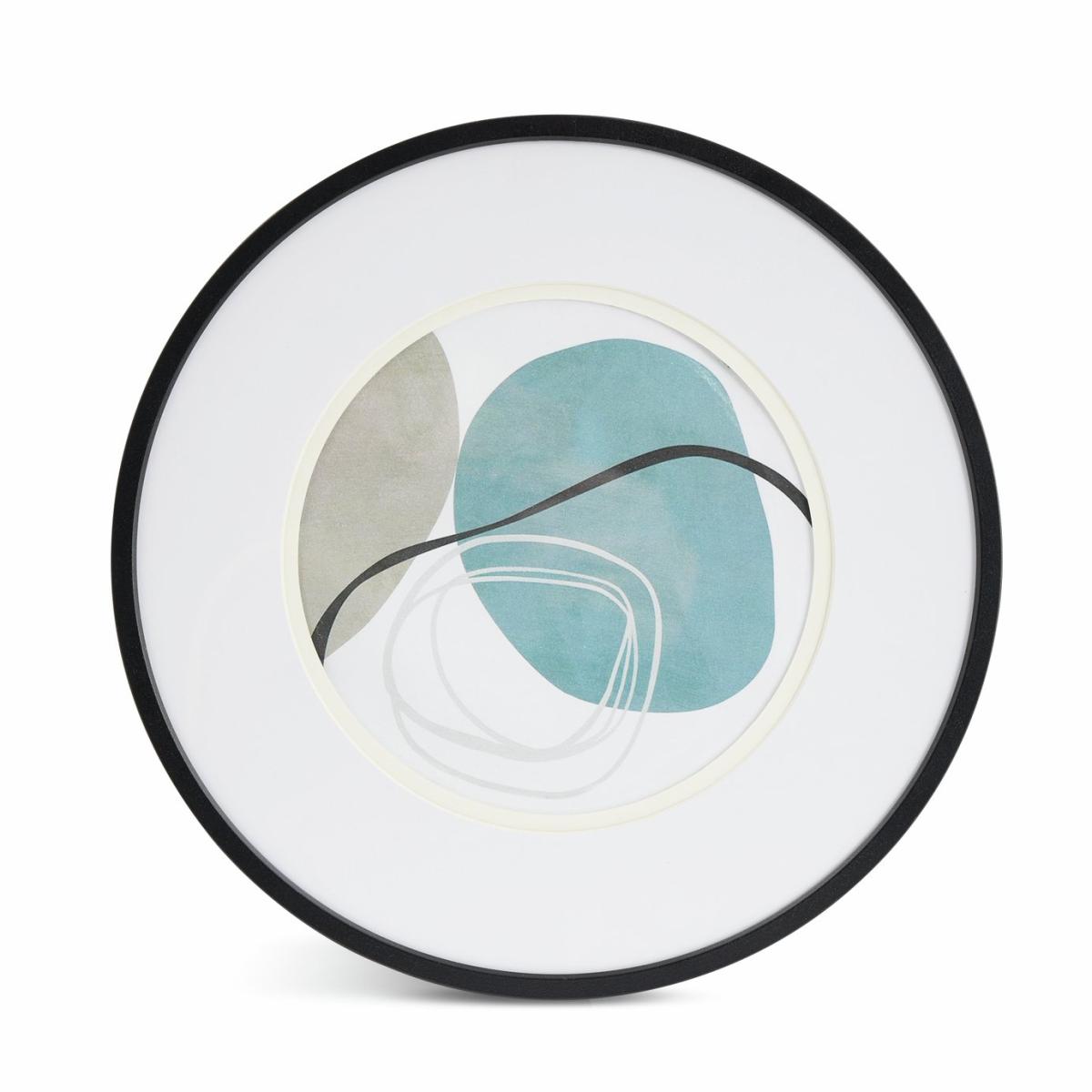 Habitat Black Round Metal Photo Frame – image 2