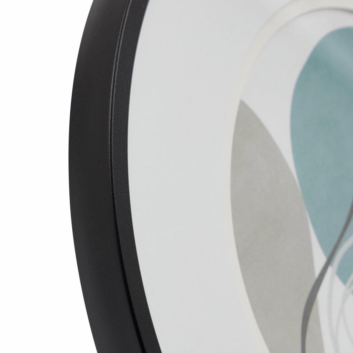 Habitat Black Round Metal Photo Frame – image 4