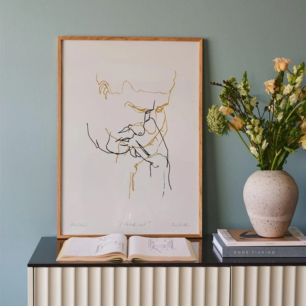 Paper Collective I Think Not 01 by Børge Bredenbekk 30 x 40cm Print - Heal's UK Furniture – image 2