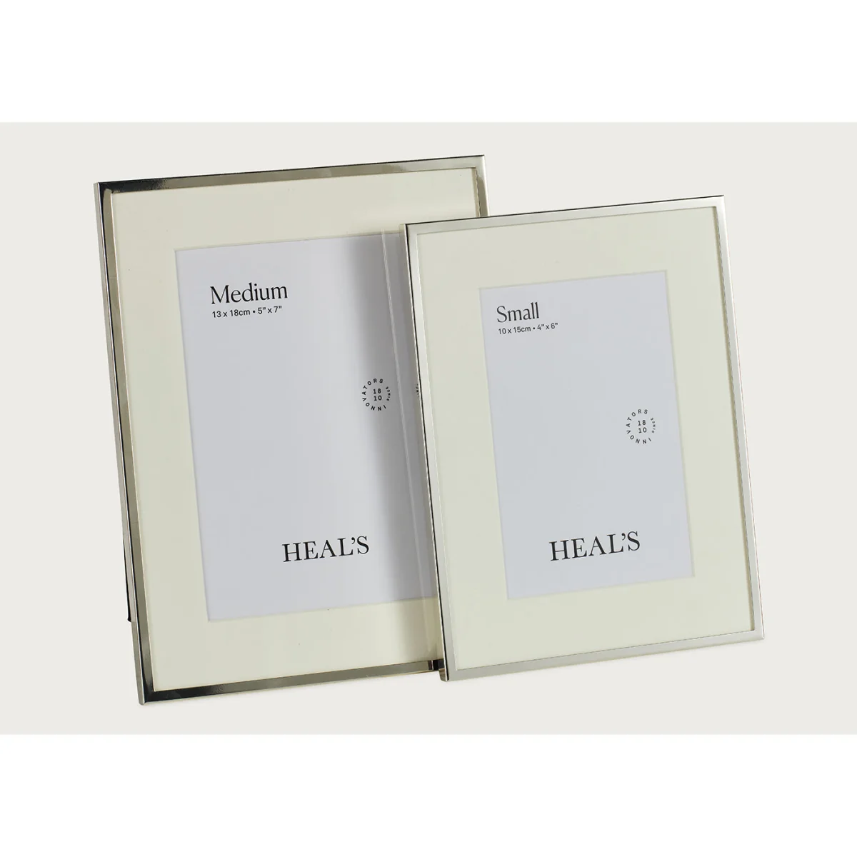 Heal's Simple Photo Frame with Mount Silver – image 4