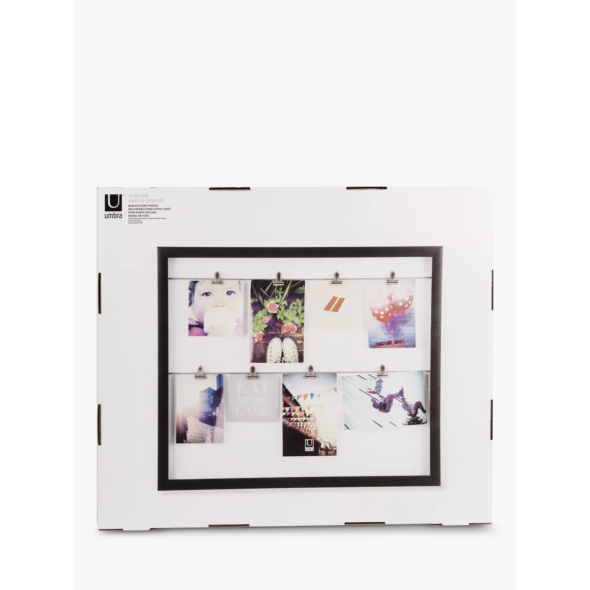 Umbra Clipline Multi Clip-On Display Photo Frame, Black – image 11