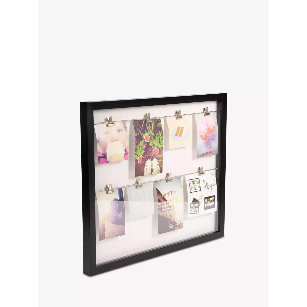 Umbra Clipline Multi Clip-On Display Photo Frame, Black – image 3
